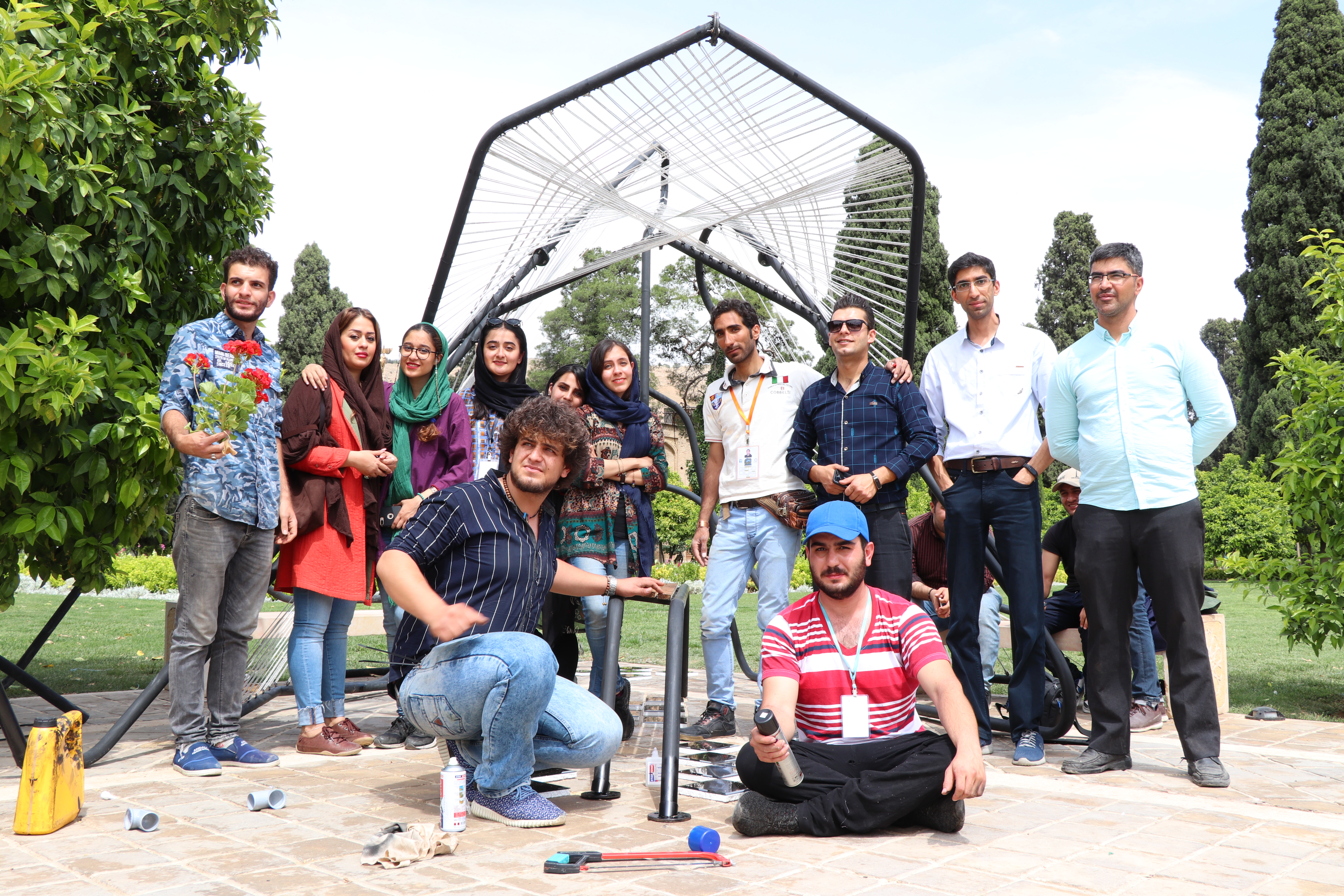 کسب مقام دوم در نخستین فستیوال معمار شیراز (باغ جهان نما)